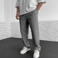 Ribbed Tube Leg Trousers