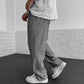 Ribbed Tube Leg Trousers