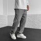 Ribbed Tube Leg Trousers